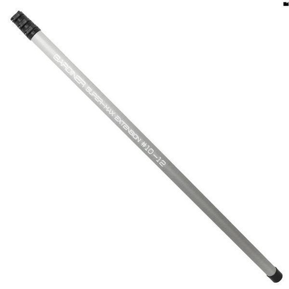 Gardiner Pole Systems Gardiner SuperMax Telescopic Extension Pack, silver extension pole with black and silver locking mechanism at the top.